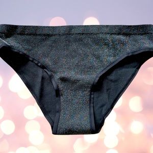 NWOT VS Black sparkly panties